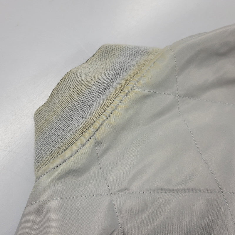 【中古品】【メンズ】 A BATHING APE アベイシングエイプ REVERSIBLE リバーシブル BOMBER JACKET ボンバー ジャケットアウタートップス 142-261007-sm-03-izu サイズ：L カラー：ブラック/グレー 万代Net店