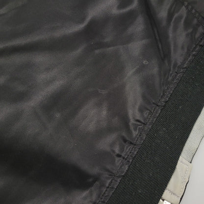 【中古品】【メンズ】 A BATHING APE アベイシングエイプ REVERSIBLE リバーシブル BOMBER JACKET ボンバー ジャケットアウタートップス 142-261007-sm-03-izu サイズ：L カラー：ブラック/グレー 万代Net店