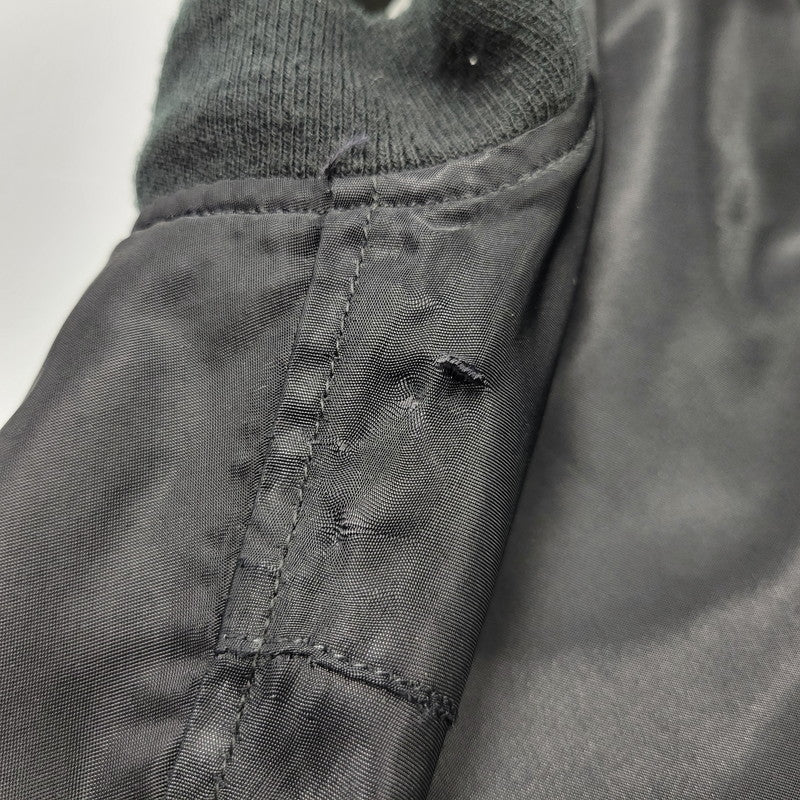 【中古品】【メンズ】 A BATHING APE アベイシングエイプ REVERSIBLE リバーシブル BOMBER JACKET ボンバー ジャケットアウタートップス 142-261007-sm-03-izu サイズ：L カラー：ブラック/グレー 万代Net店