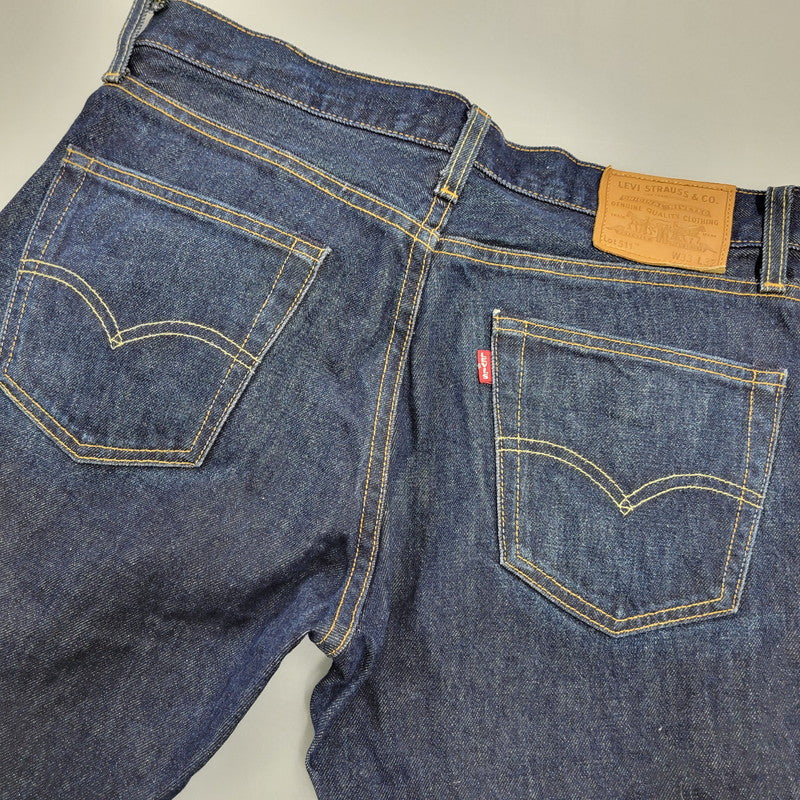 【中古品】【メンズ】 LEVI'S PREMIUM リーバイス プレミアム PC9-04511-2303 刻印5115 USA製 511 DENIM PANTS デニム パンツ ボトムス 158-261007-sm-10-izu サイズ：33×32 カラー：インディゴ 万代Net店