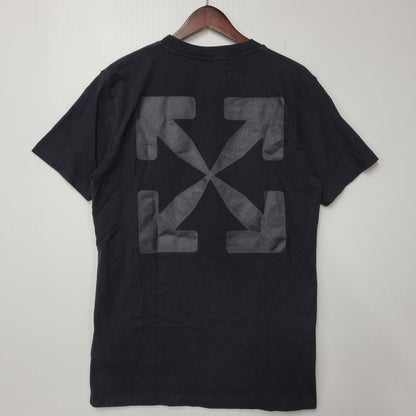 【中古品】【メンズ】 OFF-WHITE オフホワイト OMAA02F20FAB014 MONNALISA モナリザ TEE Tシャツ トップス 半袖 142-261007-sm-17-izu サイズ：S カラー：ブラック 万代Net店