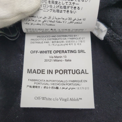 【中古品】【メンズ】 OFF-WHITE オフホワイト OMAA02F20FAB014 MONNALISA モナリザ TEE Tシャツ トップス 半袖 142-261007-sm-17-izu サイズ：S カラー：ブラック 万代Net店