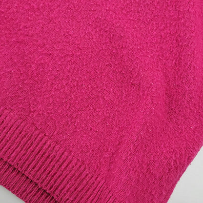 【中古品】【メンズ】 OFF-WHITE オフホワイト OMHA036R21KNI001 MAGLIONE DIAG BRUSHED CREW NECK マリオーネ ディアグ ブラッシュド クルーネック トップス 長袖 142-261007-ya-12-izu サイズ：XL カラー：ワインレッド 万代Net店
