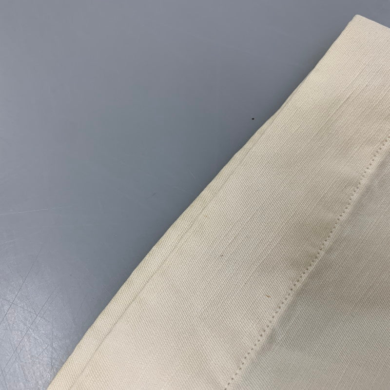 【中古品】【メンズ】 POLO RALPH LAUREN ポロ・ラルフローレン CALDWELL SILK LINEN SS SHIRT シルク リネン ショートスリーブ シャツ トップス 146-261008-kh-05-izu サイズ：L カラー：アイボリー系 万代Net店