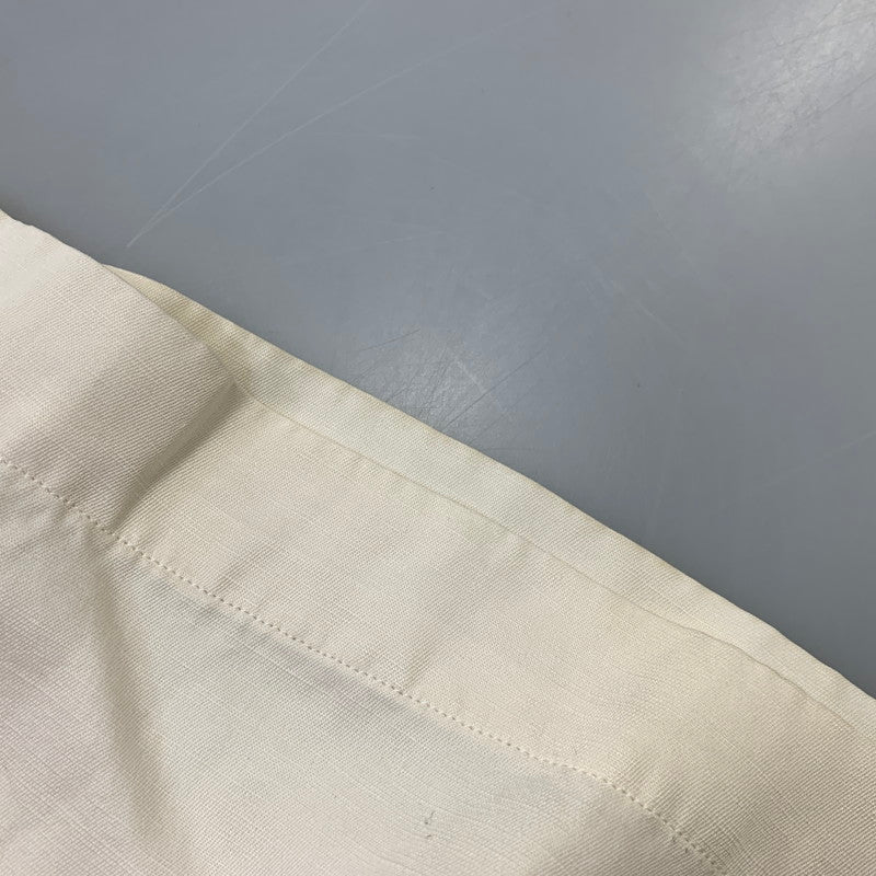 【中古品】【メンズ】 POLO RALPH LAUREN ポロ・ラルフローレン CALDWELL SILK LINEN SS SHIRT シルク リネン ショートスリーブ シャツ トップス 146-261008-kh-05-izu サイズ：L カラー：アイボリー系 万代Net店