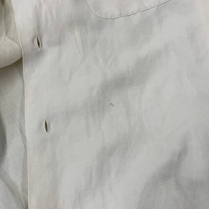 【中古品】【メンズ】 POLO RALPH LAUREN ポロ・ラルフローレン CALDWELL SILK LINEN SS SHIRT シルク リネン ショートスリーブ シャツ トップス 146-261008-kh-05-izu サイズ：L カラー：アイボリー系 万代Net店