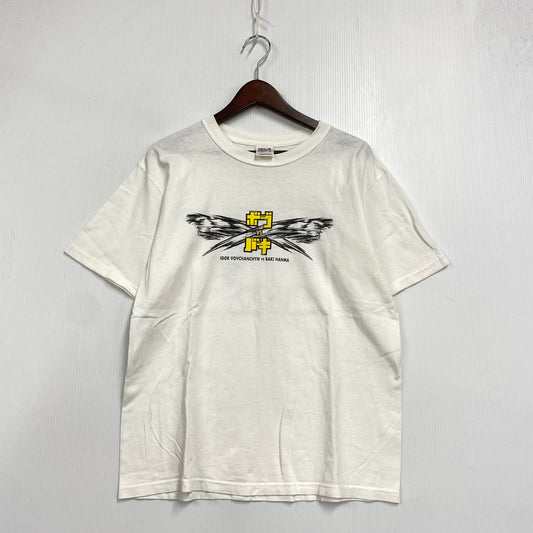 【中古品】【メンズ】 ANVIL PRIDE アンヴィル プライド ボブVSバキ SS TEE ショートスリープ Tシャツ トップス 半袖 146-261007-ya-04-izu サイズ：M カラー：ホワイト 万代Net店