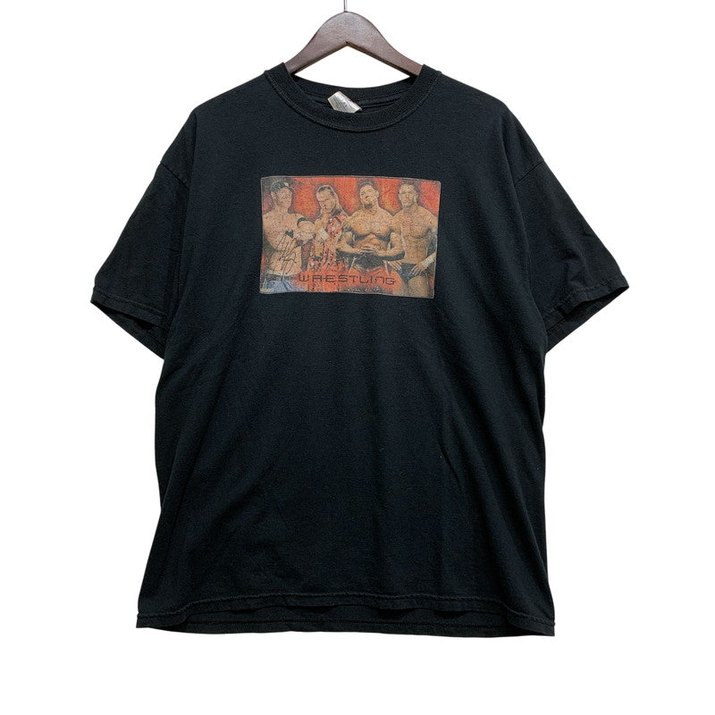 【中古品】【メンズ】 JERZEES ジャージーズ WRESTLING SS TEE レスリング 半袖 Tシャツ 146-261013-as-06-izu サイズ：L カラー：ブラック 万代Net店