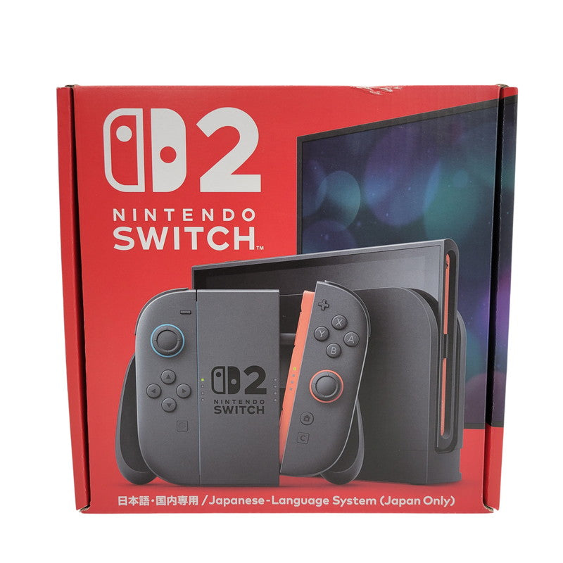 【中古美品】 【未使用】【ゲーム】Nintendo Switch 2 (日本語・国内専用) BEE-S-KB6CA(JPN) 任天堂 ニンテンドースイッチ2 本体 035-261008-kh-01-izu 万代Net店