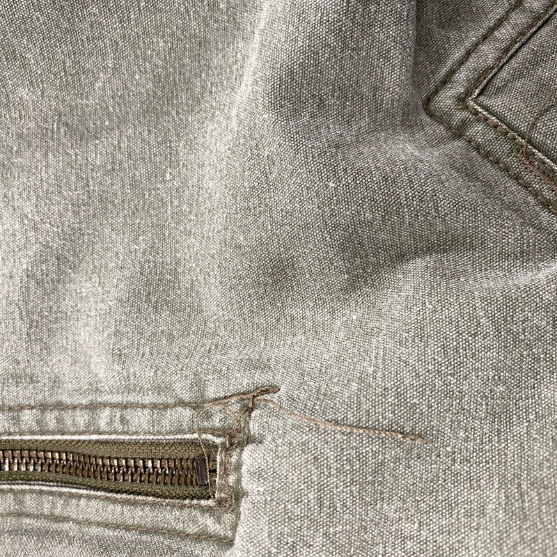 【現状渡し品】【メンズ】 LEVI'S リーバイス マカオ製 推定90’S BOA LINER BOMBER JACKET ボア ライナー ボンバー ジャケット アウター 146-261007-ya-09-izu サイズ：L カラー：カーキ 万代Net店