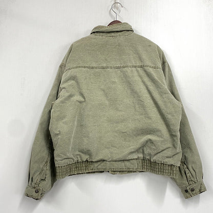 【現状渡し品】【メンズ】 LEVI'S リーバイス マカオ製 推定90’S BOA LINER BOMBER JACKET ボア ライナー ボンバー ジャケット アウター 146-261007-ya-09-izu サイズ：L カラー：カーキ 万代Net店
