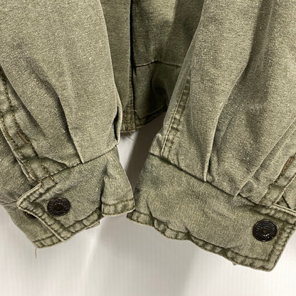 【現状渡し品】【メンズ】 LEVI'S リーバイス マカオ製 推定90’S BOA LINER BOMBER JACKET ボア ライナー ボンバー ジャケット アウター 146-261007-ya-09-izu サイズ：L カラー：カーキ 万代Net店