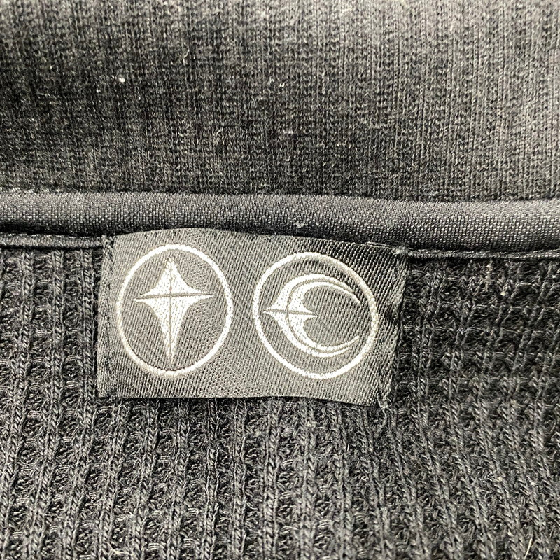 【中古品】【メンズ】 THUG CLUB サグ クラブ TC24PK0102 THERMAL POLO LS サーマルポロ ロングスリーブ トップス 長袖 142-261007-ya-03-izu サイズ：1 カラー：ブラック 万代Net店