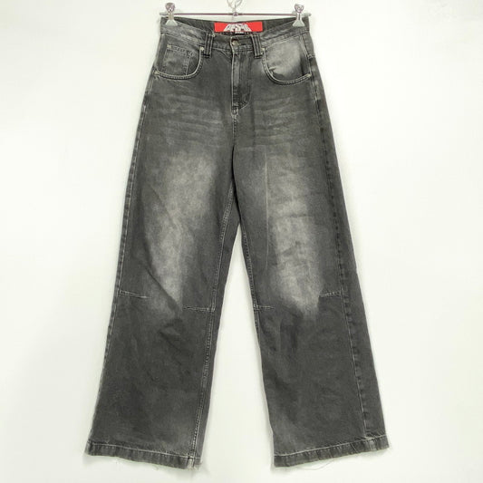 【中古品】【メンズ】 JADED LONDON ジェイデッドロンドン COLOSSUS FIT DENIM PANTS コロッサス フィット デニム パンツ ズボン ボトムス 153-261007-ya-02-izu サイズ：28 カラー：ブラック 万代Net店
