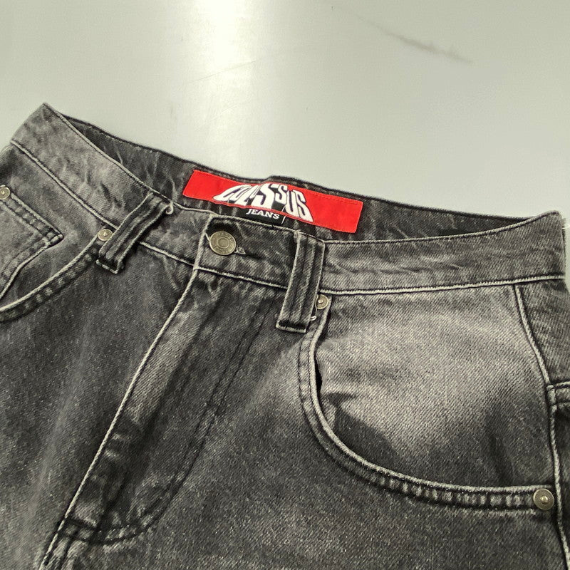 【中古品】【メンズ】 JADED LONDON ジェイデッドロンドン COLOSSUS FIT DENIM PANTS コロッサス フィット デニム パンツ ズボン ボトムス 153-261007-ya-02-izu サイズ：28 カラー：ブラック 万代Net店