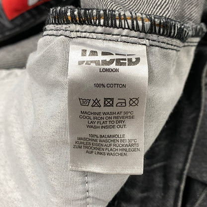 【中古品】【メンズ】 JADED LONDON ジェイデッドロンドン COLOSSUS FIT DENIM PANTS コロッサス フィット デニム パンツ ズボン ボトムス 153-261007-ya-02-izu サイズ：28 カラー：ブラック 万代Net店