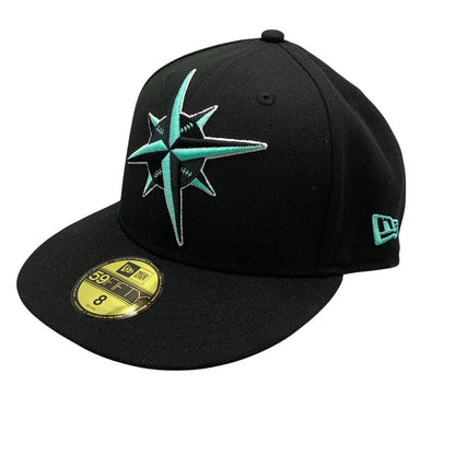 【中古品】【メンズ/レディース】 NEW ERA ニューエラ 59FIFTY SEATTLE MARINERS ALL STAR GAME CAP シアトル マリナーズ オールスター ゲーム キャップ 帽子 185-261008-kh-02-izu サイズ：8 (63.5cm) カラー：ブラック 万代Net店