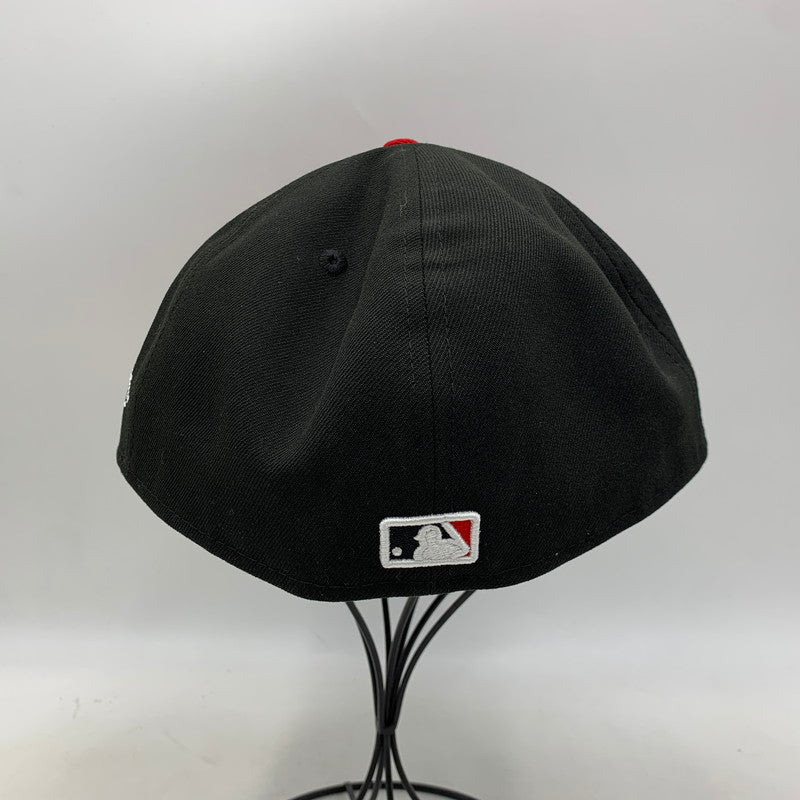 【中古品】【メンズ/レディース】 NEW ERA ニューエラ 59FIFTY SEATTLE MARINERS 30TH ANNIVERSARY CAP シアトル マリナーズ 30周年 アニバーサリー キャップ 帽子 185-261013-kh-11-izu サイズ：8 (63.5cm) カラー：ブラック×レッド 万代Net店