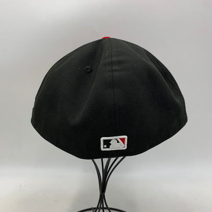 【中古品】【メンズ/レディース】 NEW ERA ニューエラ 59FIFTY SEATTLE MARINERS 30TH ANNIVERSARY CAP シアトル マリナーズ 30周年 アニバーサリー キャップ 帽子 185-261013-kh-11-izu サイズ：8 (63.5cm) カラー：ブラック×レッド 万代Net店