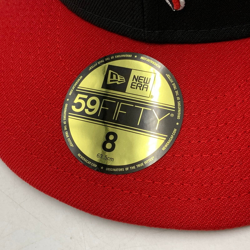 【中古品】【メンズ/レディース】 NEW ERA ニューエラ 59FIFTY SEATTLE MARINERS 30TH ANNIVERSARY CAP シアトル マリナーズ 30周年 アニバーサリー キャップ 帽子 185-261013-kh-11-izu サイズ：8 (63.5cm) カラー：ブラック×レッド 万代Net店