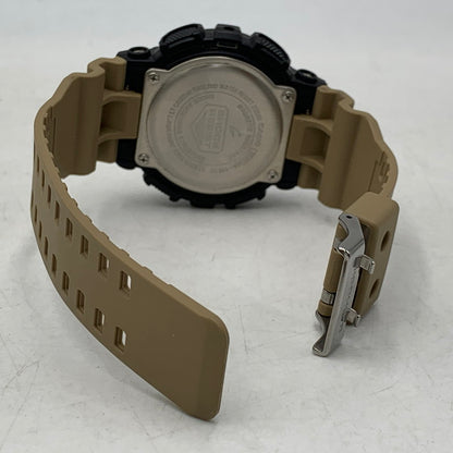 【中古品】【メンズ/レディース】 G-SHOCK ジーショック GA-110TU-1A5JF ANALOG・DIGITAL WATCH アナログ デジタル ウォッチ 腕時計 196-261009-cs-06-izu サイズ：55 × 51.2 × 16.9 mm カラー：ベージュ×ブラック 万代Net店