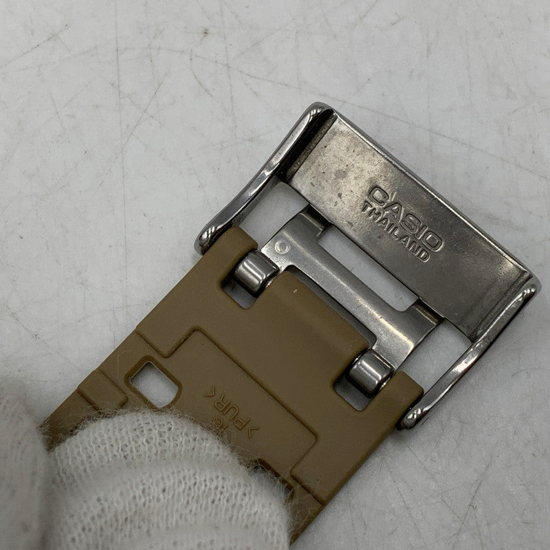 【中古品】【メンズ/レディース】 G-SHOCK ジーショック GA-110TU-1A5JF ANALOG・DIGITAL WATCH アナログ デジタル ウォッチ 腕時計 196-261009-cs-06-izu サイズ：55 × 51.2 × 16.9 mm カラー：ベージュ×ブラック 万代Net店