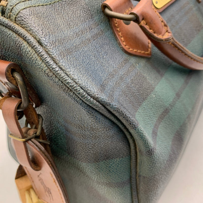 【中古品】【メンズ/レディース】 POLO RALPH LAUREN ポロ・ラルフローレン MINI BOSTON BAG ミニ ボストン バッグ カバン 188-261013-kh-12-izu カラー：マルチ 万代Net店