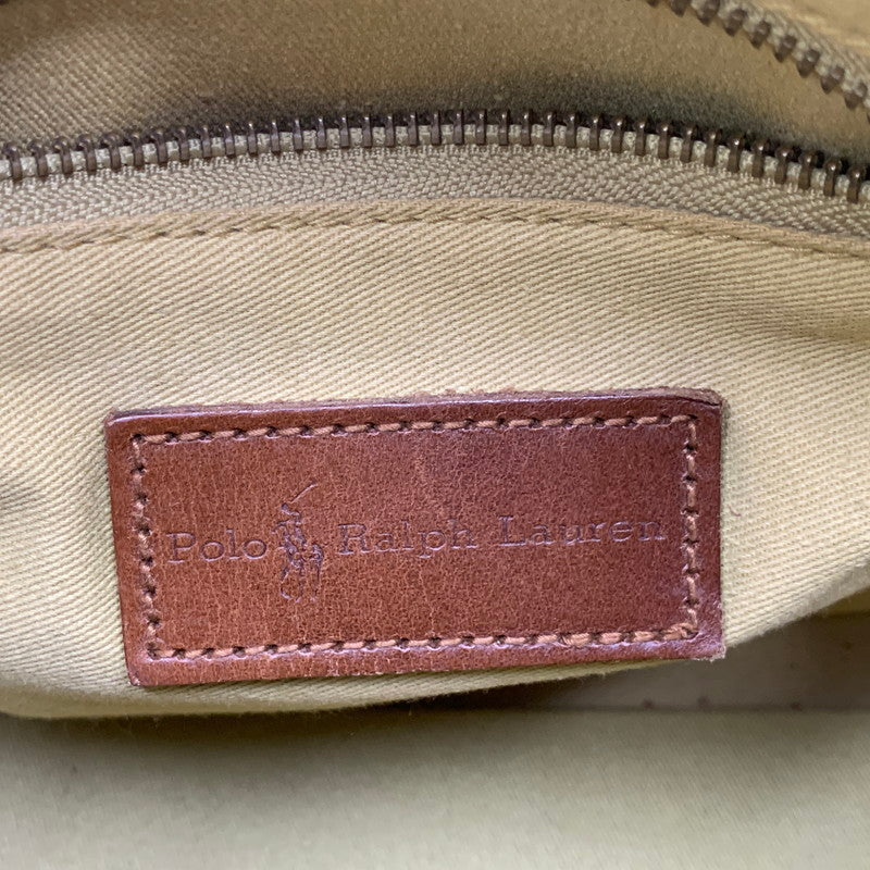 【中古品】【メンズ/レディース】 POLO RALPH LAUREN ポロ・ラルフローレン MINI BOSTON BAG ミニ ボストン バッグ カバン 188-261013-kh-12-izu カラー：マルチ 万代Net店