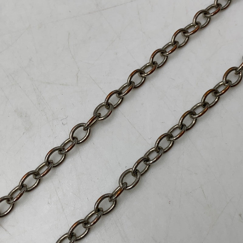 【現状渡し品】【メンズ/レディース】 VIVIENNE WESTWOOD ヴィヴィアンウエストウッド PAVE 3D ORB NECKLACE パヴェ オーブ ネックレス アクセサリー 192-261013-kh-13-izu カラー：シルバー×ピンク 万代Net店