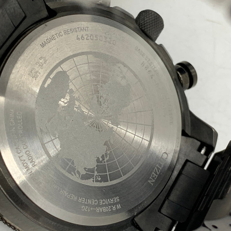 【中古品】【メンズ/レディース】 CITIZEN シチズン H864-006M004 BY3005-56G PROMASTER SKY SERIES ECO DRIVE SOLAR QUARTZ プロマスター スカイ シリーズ エコ ドライブ ソーラー クオーツ 腕時計 197-261009-cs-07-izu カラー：ブラック系 万代Net店