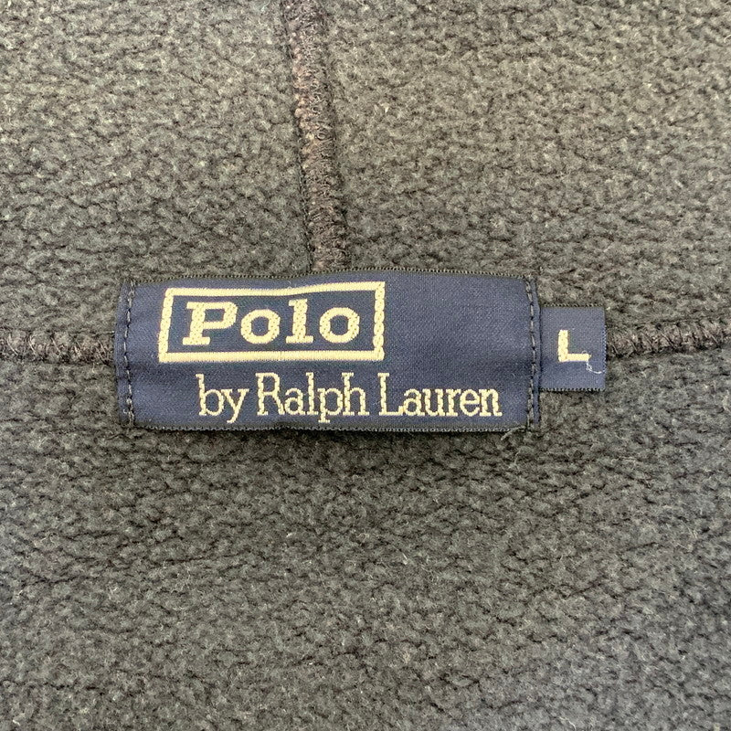【中古品】【メンズ】 POLO RALPH LAUREN ポロ・ラルフローレン KK-RL-BA-0567 SWEAT ZIP UP HOODIE スウェット ジップ アップ フーディー パーカー トップス 146-261011-kh-05-izu サイズ：L カラー：ネイビー 万代Net店