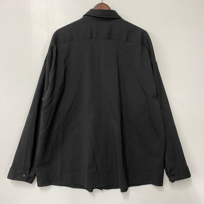 【中古品】【メンズ】 MARNI マルニ CUMU0061A0 21SS WOOL TROPICAL SHIRT ウール トロピカルシャツ トップス 長袖 141-261009-sm-16-izu サイズ：50 カラー：ブラック 万代Net店