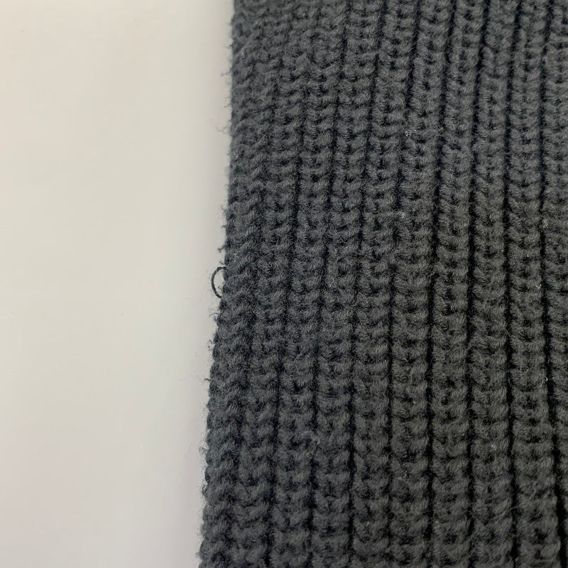 【中古品】【メンズ】 GRAPHPAPER グラフペーパー SUVIN LOOSE RIB CARDIGAN GM221-80144B スヴィン ルーズ リブ カーディガン 140-261008-as-05-izu サイズ：F カラー：ブラック 万代Net店