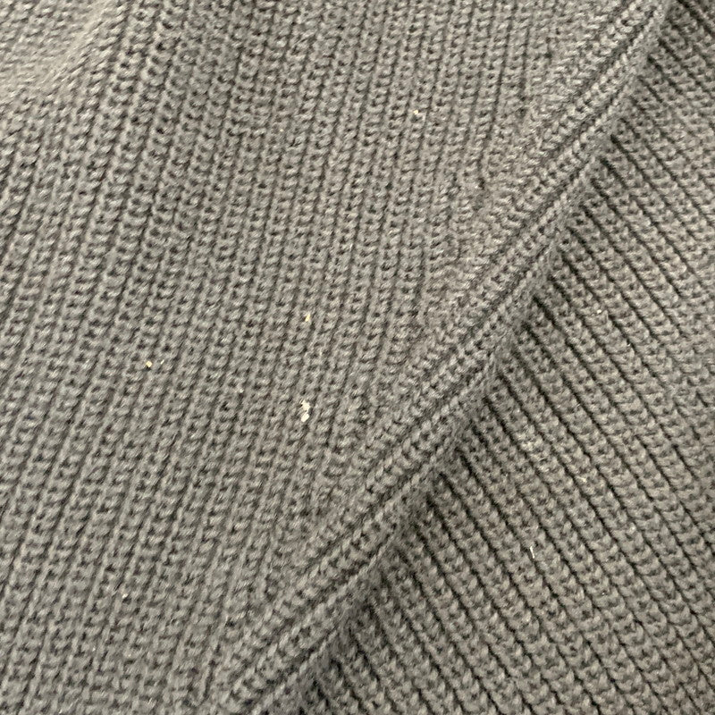 【中古品】【メンズ】 GRAPHPAPER グラフペーパー SUVIN LOOSE RIB CARDIGAN GM221-80144B スヴィン ルーズ リブ カーディガン 140-261008-as-05-izu サイズ：F カラー：ブラック 万代Net店