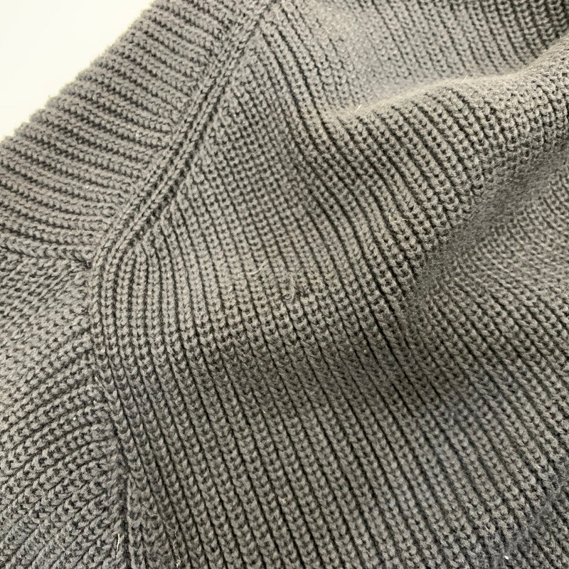 【中古品】【メンズ】 GRAPHPAPER グラフペーパー SUVIN LOOSE RIB CARDIGAN GM221-80144B スヴィン ルーズ リブ カーディガン 140-261008-as-05-izu サイズ：F カラー：ブラック 万代Net店