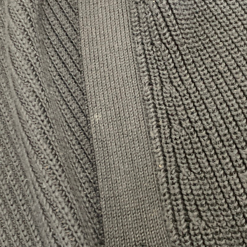 【中古品】【メンズ】 GRAPHPAPER グラフペーパー SUVIN LOOSE RIB CARDIGAN GM221-80144B スヴィン ルーズ リブ カーディガン 140-261008-as-05-izu サイズ：F カラー：ブラック 万代Net店
