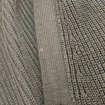 【中古品】【メンズ】 GRAPHPAPER グラフペーパー SUVIN LOOSE RIB CARDIGAN GM221-80144B スヴィン ルーズ リブ カーディガン 140-261008-as-05-izu サイズ：F カラー：ブラック 万代Net店