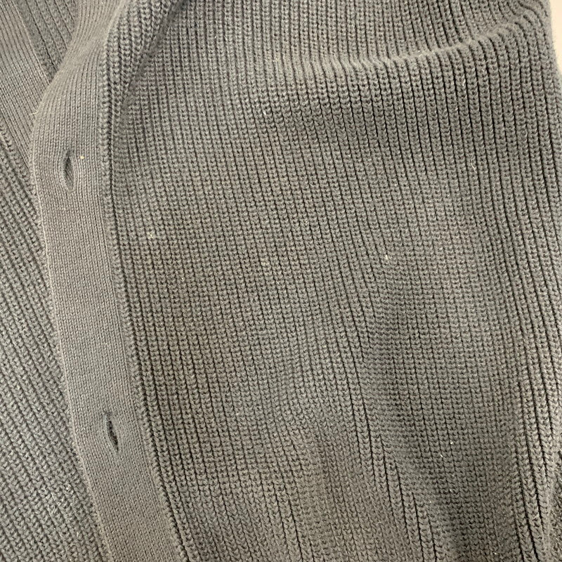 【中古品】【メンズ】 GRAPHPAPER グラフペーパー SUVIN LOOSE RIB CARDIGAN GM221-80144B スヴィン ルーズ リブ カーディガン 140-261008-as-05-izu サイズ：F カラー：ブラック 万代Net店