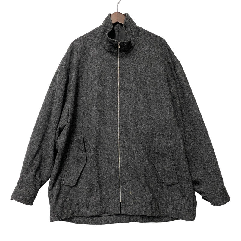 【中古品】【メンズ】 STEIN シュタイン ST.415-2 MELTON メルトン ZIP ジップ HALF COAT ハーフコート 140-261009-sm-17-izu サイズ：S カラー：グレー 万代Net店