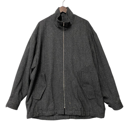 【中古品】【メンズ】 STEIN シュタイン ST.415-2 MELTON メルトン ZIP ジップ HALF COAT ハーフコート 140-261009-sm-17-izu サイズ：S カラー：グレー 万代Net店