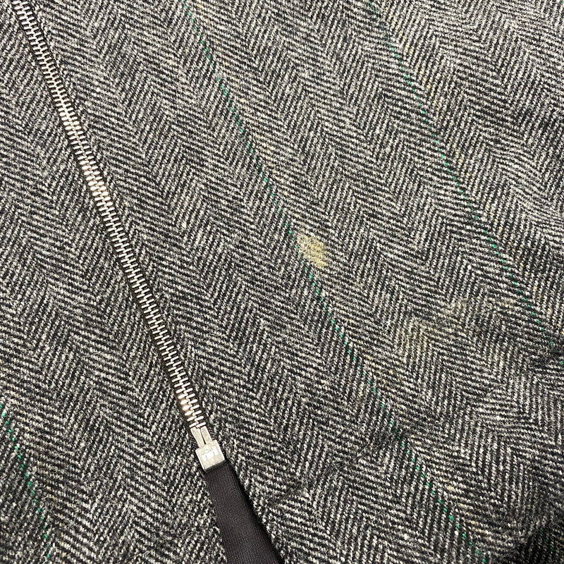 【中古品】【メンズ】 STEIN シュタイン ST.415-2 MELTON メルトン ZIP ジップ HALF COAT ハーフコート 140-261009-sm-17-izu サイズ：S カラー：グレー 万代Net店