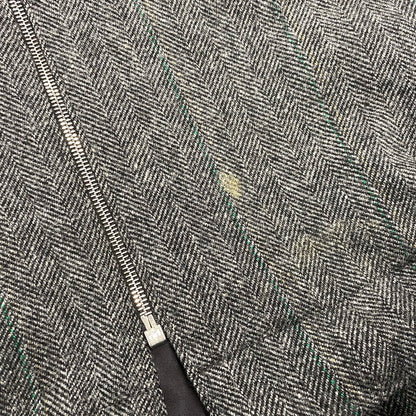 【中古品】【メンズ】 STEIN シュタイン ST.415-2 MELTON メルトン ZIP ジップ HALF COAT ハーフコート 140-261009-sm-17-izu サイズ：S カラー：グレー 万代Net店