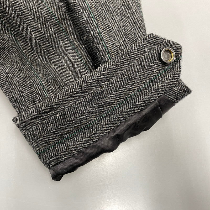【中古品】【メンズ】 STEIN シュタイン ST.415-2 MELTON メルトン ZIP ジップ HALF COAT ハーフコート 140-261009-sm-17-izu サイズ：S カラー：グレー 万代Net店