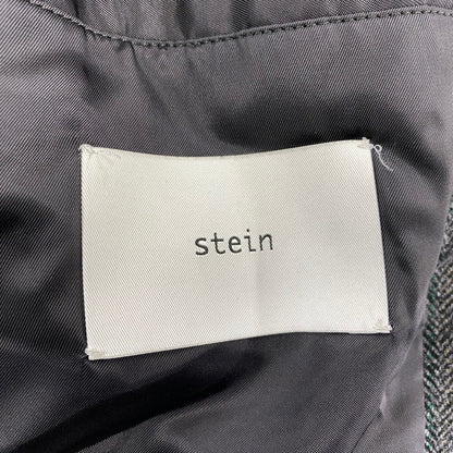 【中古品】【メンズ】 STEIN シュタイン ST.415-2 MELTON メルトン ZIP ジップ HALF COAT ハーフコート 140-261009-sm-17-izu サイズ：S カラー：グレー 万代Net店
