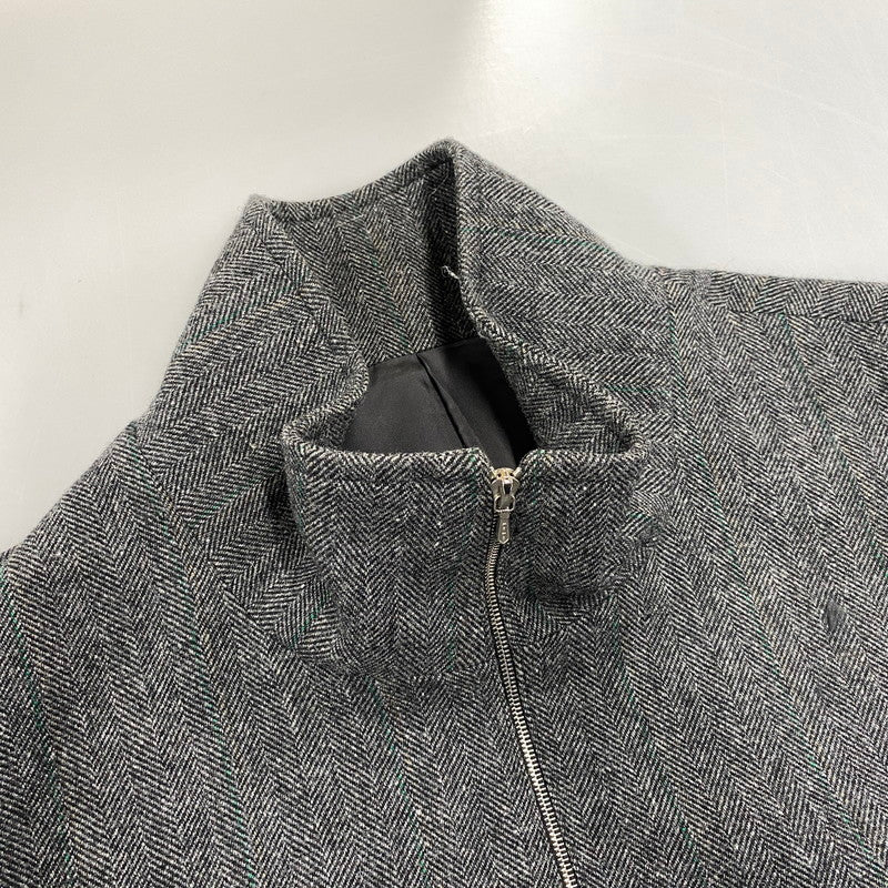 【中古品】【メンズ】 STEIN シュタイン ST.415-2 MELTON メルトン ZIP ジップ HALF COAT ハーフコート 140-261009-sm-17-izu サイズ：S カラー：グレー 万代Net店