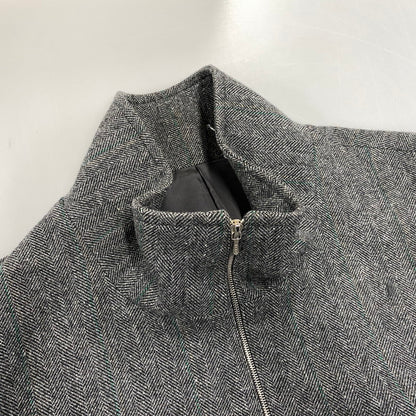 【中古品】【メンズ】 STEIN シュタイン ST.415-2 MELTON メルトン ZIP ジップ HALF COAT ハーフコート 140-261009-sm-17-izu サイズ：S カラー：グレー 万代Net店