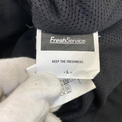 【中古品】【メンズ】 FRESHSERVICE フレッシュサービス WARM CLOTH TRACK BLOUSON FSC243-30174 トラックブルゾン ジャケット 140-261008-as-08-izu サイズ：L カラー：ブラック 万代Net店