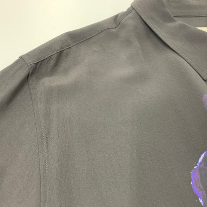 【中古品】【メンズ】 YOHJI YAMAMOTO POUR HOMME ヨウジヤマモト プールオム HN-B41-402 手繋ぎ LONG TAB SHIRT ロング タブ シャツ トップス 140-261008-kh-04-izu サイズ：2 カラー：ブラック 万代Net店