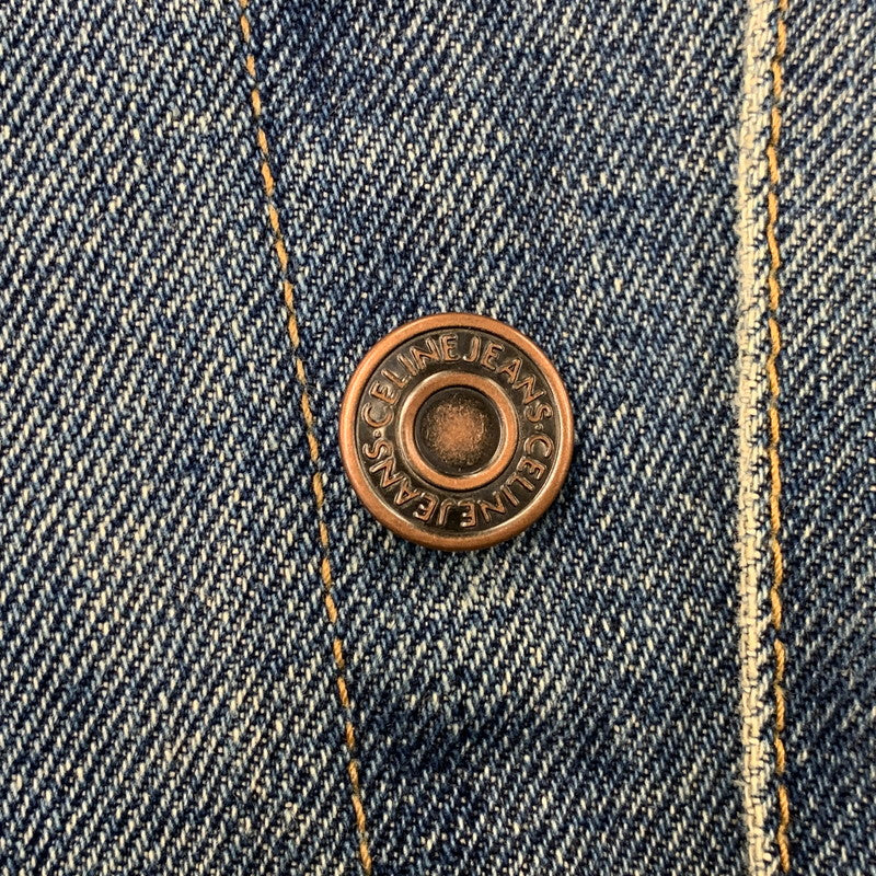 【中古品】【メンズ】 CELINE セリーヌ BOY DOLL DENIM JACKET ボーイ ドール デニム ジャケット アウター 141-261008-kh-06-izu サイズ：L カラー：インディゴ 万代Net店