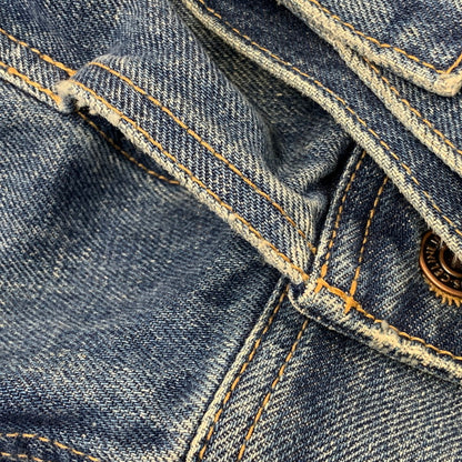 【中古品】【メンズ】 CELINE セリーヌ BOY DOLL DENIM JACKET ボーイ ドール デニム ジャケット アウター 141-261008-kh-06-izu サイズ：L カラー：インディゴ 万代Net店
